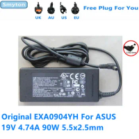 Original AC Adapter Charger For ASUS 19V 4.74A 90W 5.5x2.5mm EXA0904YH Laptop Power Supply