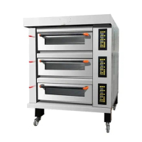 Commercial Bakery Equipment Oven High Quality Intelligent 3 Deck 9 trays electric oven Commercial Intelligent Pizza Oven