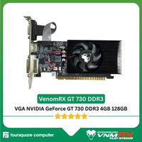 VGA VenomRX NVIDIA GeForce GT 730 DDR3 4GB 128GB | VGA GT730 4GB Garansi Resmi