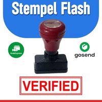 Stempel Otomatis VERIFIED Stempel Flash VERIFIED Ukuran Besar