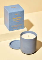 英國品牌Aery 日式庭園香薰蠟燭 -藍色陶罐