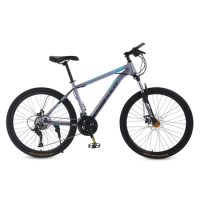 Disc Brake MACCE Mountain Bike 26 Inch 21 Speed High Carbon Steel Frame Off-Road Bicycle For Students Adults
