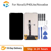 YWEWBJH LCD Display for Huawei P40 Lite Nova 7i Nova 6 SE Nova 7 SE For huawei Nova5i Touch Screen Digitizer Assembly Free Tools
