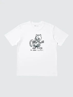 UNIQLO KAOS UT T-SHIRT PRIA Pokemon LENGAN PENDEK WHITE L