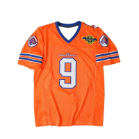 Áo bóng đá Bobbie Boucher số 9 The Waterboy phim Adam Sandler Mud Dogs Bourbon Bowl