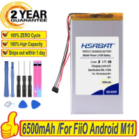 Top Brand 100% New 6500mAh Battery for FiiO Android M11 /M11 Pro HIFI Music MP3 Player Batteries