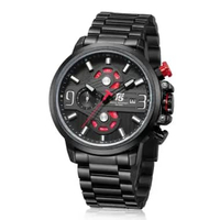 Jam Tangan Pria T5 1026 Original Chrono Aktif Include Garansi Mesin 12 Bulan Tali Rantai Stainless S