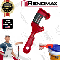 Renomax Pembuka Tin Cat Portable Plastic Gallon Barrel Opener Bucket Wrench Latex Paint oil Barrel O