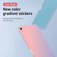 For 2022 iPad 10 sticker case 2021 Mini 6 Pro 11/12.9 9th 10.2 2018 9.7 5/6th Air 2/3/4 10.5 color Cover Funda discoloration