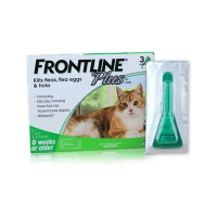 Nhỏ gáy Frontline Plus cho mèo, phòng ve rận bọ chét cho mèo trên 8 tuần tuổi