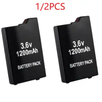 1/2pcs Replacement Battery 3.6v 1200mAh PSP-S110 Battery for Sony PSP-2000 PSP-3000 Lite Slim