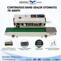 Mashin - Mesin Segel Plastik Otomatis (Continous Band Sealer) Mesin Press Sealer Multifungsi FR-880 