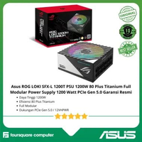 Asus ROG LOKI SFX-L 1200T PSU 1200W 80 Plus Titanium Full Modular Power Supply 1200 Watt PCIe Gen 5.