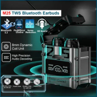 Original M25 TWS Wireless Headphones Earphones Bluetooth Touch Control Noise Reduction Stereo Waterproof Earbuds Headsets