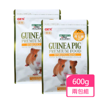 【GEX】金牌天竺鼠飼料 600g/包；兩包組(豚鼠 荷蘭豬 天竺鼠飼料)
