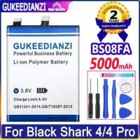 Bateria High Capacity Mobile Phone Battery BS08FA 5000mAh For Black Shark 4/4Pro Shark4 Shark4 pro Batteries
