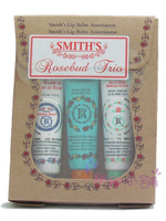 【彤彤小舖】 Smith's Rosebud Salve 條裝護唇膏三件組 玫瑰花蕾膏 /薄荷玫瑰護唇膏 /柑橘護脣膏