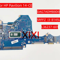 DAG7ADMB8D0 for HP Pavilion 14-CE Laptop Motherboard with i3-8145U I5-8265U I7-8565U CPU 100% Fully Tested
