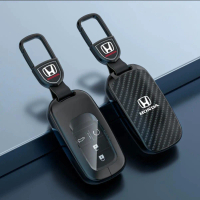 เคสกุญแจรถ, Honda All-New Civic FE / CRV / HRV 2022-2025 โลหะ, ป้องกัน 360 เต็มตัว, พร้อมพวงกุญแจ
