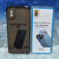 SOFTCASE CASING SAM A01 CORE SILIKON CASING BENING TRANSPARAN TPU SEPASE PELINDUNG BELAKANG HP+CAMER