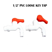 1/2\ PVC Loose Key Tap/ PVC Lock Tap/ Kepala Paip Kunci PVC"