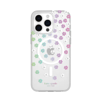 【KATE SPADE】iPhone 15 Pro MagSafe 精品手機殼 幻彩小花(磁吸)