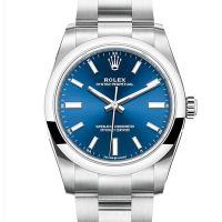 ROLEX 勞力士 124200 新款 OYSTER PERPETUAL 藍色 34mm