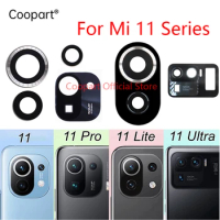 Rear Back Camera Glass Lens For Xiaomi Mi 11 Pro Ultra Lite 11i 11X 11T Pro 5G Global Camera Glass Replacement Parts