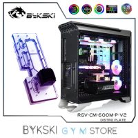 Bykski Distro Plate Kit For COOLER MASTER SL600M Case,Waterway Board+Radiator+Fittings For PC CPU GPU Cooling