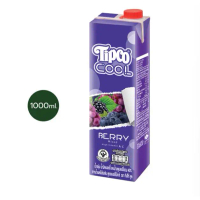 TIPCO Cool Fit น้ำเบอร์รี่มิกซ์ ผสมน้ำผลไม้รวม Berry mixed 40% ขนาด 1000 ml.