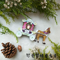 可愛雪精靈馬車 耶誕節/聖誕節/裝飾/擺飾/擺件