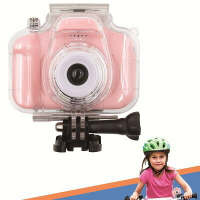 私模兒童防水數碼相機跨鏡戶外自行車攝像機高清迷你兒童玩具「限時特惠」