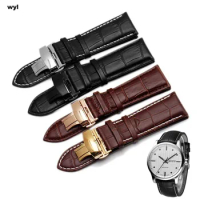 Genuine leather watch strap for Armani AR2411 Diesel Panerai PA111 441 Men's Watch Accessories 23mm 24mm 26mm 28mm