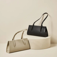 Design Sense High-End Women's Bag Spot All-Match French Bag Genuine Leather Women's Bag Time Sense U