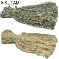 Thread Burlap Yarns Hunting Clothing Accessories Camo Jungle Military Camouflage Ghillie Clothing Field Sniper Airsoft Special