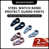 Strap Ear Guard Parts Screw-on Bar Watch Band Protect Steel Bracelet Lugs for Tissot T-Sport T-Race MotoGP T115 Watch