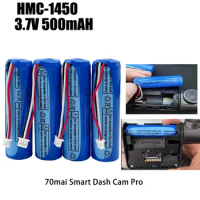 HMC1450 70mai battery 3.7V lithium batteries suitable for dash cam Pro car recorder replacement DVR accessories 500mah Pilas