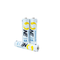 【o-one】2000mAh 可磁吸式鋰聚合物充電電池(3號2入)