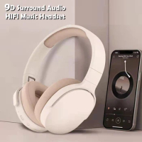 Hifi Bass Wireless Headphones Bluetooth Earphone 5.0 Foldable Headset Sport Headphone Game Fone Bluetooth Earbuds Noise Reductio
