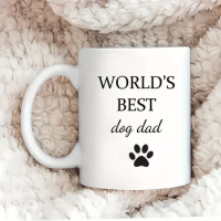 World's Best Coffee mug Gift Pet Owner Gift Cute dog Lover cup Pet Dad gift dog owner 11 oz