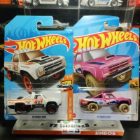 Hot Wheels DODGE 87 Dodge D100, HW Hot Truck, Baja Blazers Racing Toy