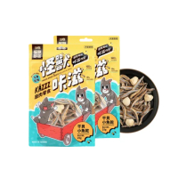 【怪獸部落】咔滋原肉零食 凍乾干貝小魚乾25g；兩包組(犬貓零食 寵物零食 獎勵點心)