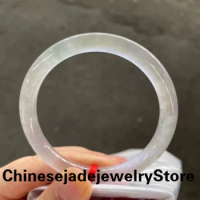 Quality Original Ecological Texture Elegant Bangle Natural Jadeite High ice Jade Bracelet Handring Fine Jewelry