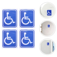 Disabled Wheelchair Sticker Sign Adhesive Disabled Wheelchair Sticker Adhesive Disabled Wheelchair Disability Sticker