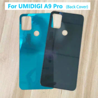 KOSPPLHZ For UMIDIGI A9 Pro Mobile Phone Back Glass Battery Cover Repair Parts UMIDIGI A9 Pro A9pro Batttery back glass cover