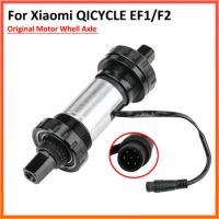 Original Motor Axle for Xiaomi QICYCLE EF1 F2 Electric Bicycle Torque Sensor With 6PIn Cable Replacement Parts