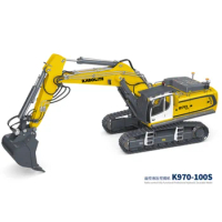 RC 1/14 Hydraulic Excavator Model Upgraded Version K970 100S PL18EV 18 Metal Excavator Model Boy Toy KABOLITE