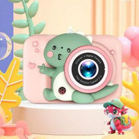 恐龍相機兒童數位相機高畫質雙鏡頭錄影小單眼卡通可愛
