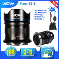 Venus Optics Laowa 9mm f/5.6 FF RL Camera Lens MF for Nikon Z for Sony E for Leica L Leica M Black Sliver Camera Lens