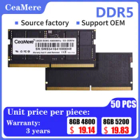 CeaMere DDR5 50 PCS Notebook memory DDR5 8G,16G,32G,4800Mhz, 5200Mhz,288-pin RAM CeaMere memoriam notebook memory card wholesale